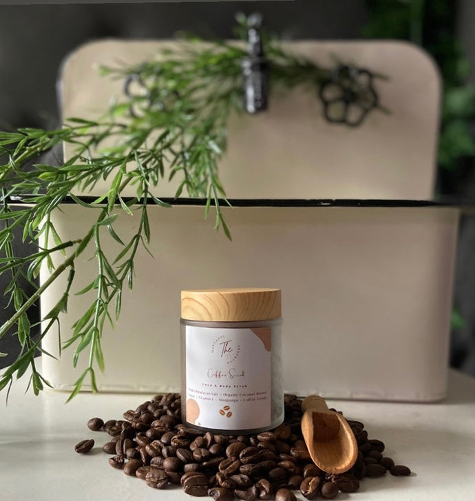 Deeply Rooted Face + Body Coffee Scrub
